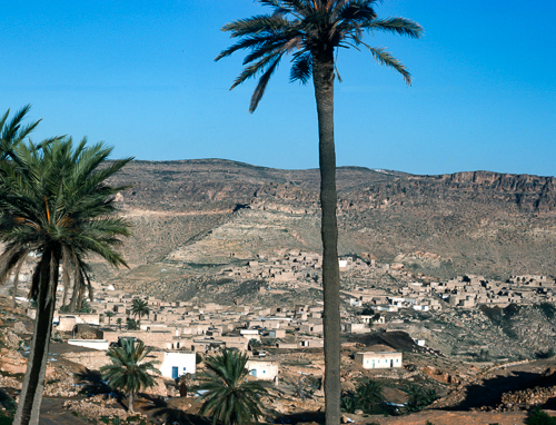 A Berber village in Southern Tunisia